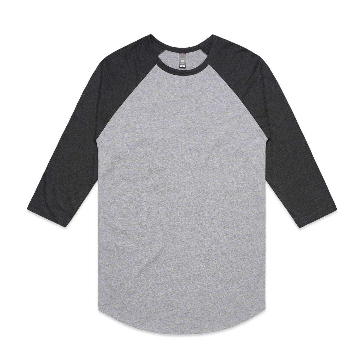 AS Colour 3/4 Raglan Tee Unisex Front